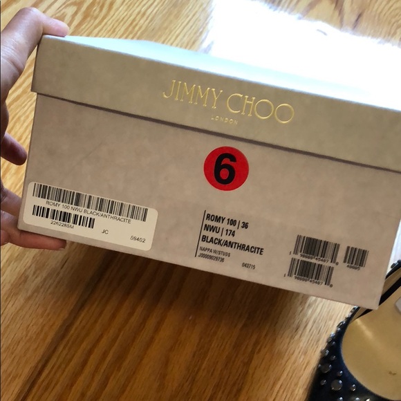 Jimmy Choo - romy heels (anthracite) - Picture 4 of 8